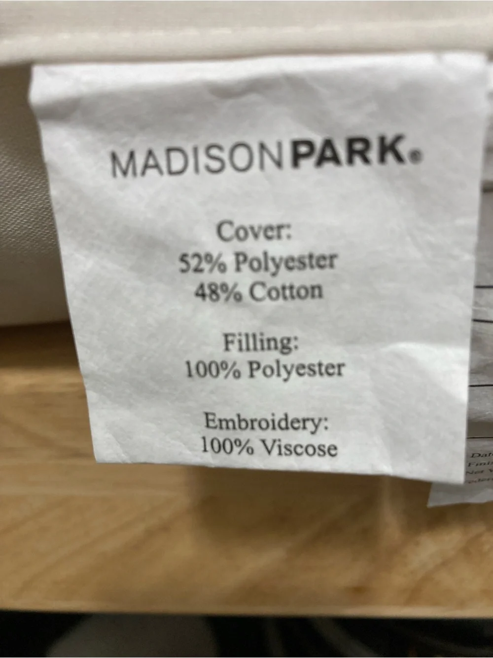Madison Park white accent
